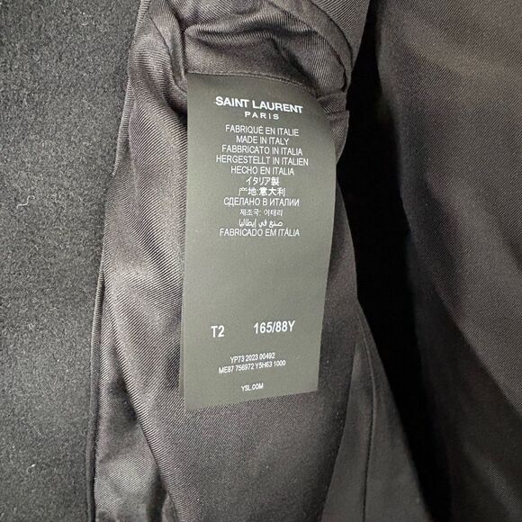 Saint Laurent Oversized wool coat - Picture 15 of 16